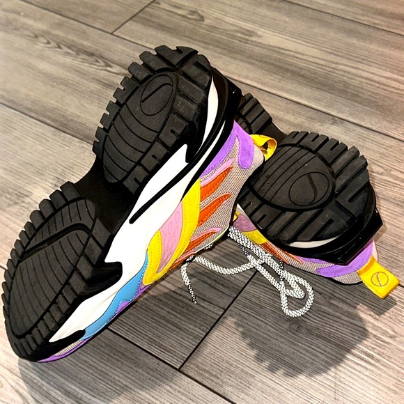 Men's Javi Achieve Multicolor Athletic Rugged Sole Shoes Sneakers Size 6Y - Picture 5 of 14